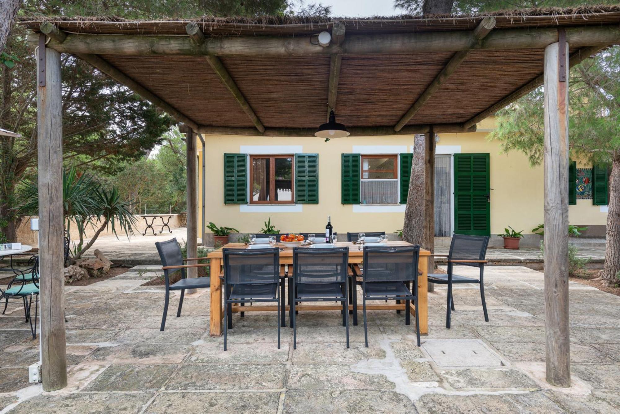 Villa Ombra De Pins à Son Serra de Marina Extérieur photo